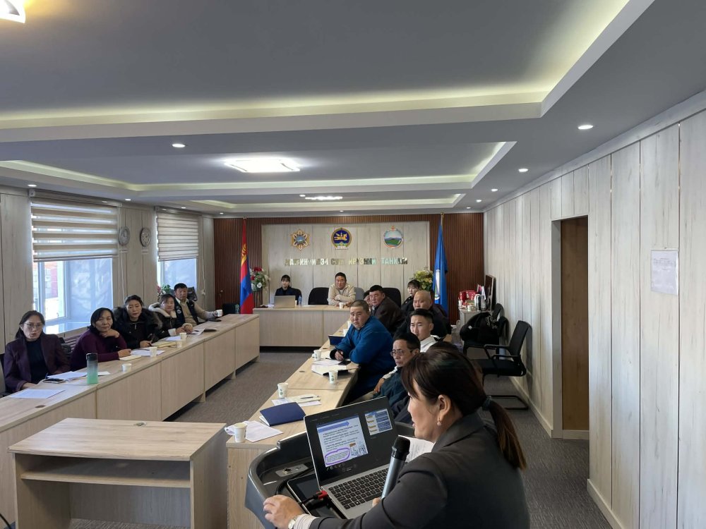 НҮББХХ-ийн оролцоо төслийн сургалт Дашинчилэн суманд боллоо